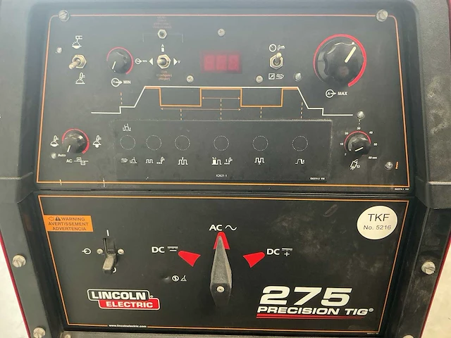 Lincoln electric 275 precision tig lasapparaat - afbeelding 5 van  8