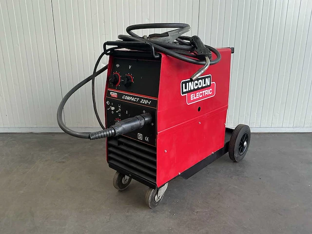 Lincoln electric compact 220-i lasapparaat - afbeelding 1 van  7