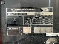 Lincoln electric compact 400-i lasapparaat - afbeelding 8 van  8