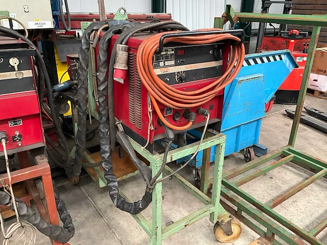 Lincoln electric cv400-i mig lasapparaat - afbeelding 1 van  7