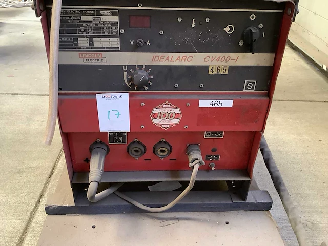 Lincoln electric cv400-l lasapparaat - afbeelding 4 van  8