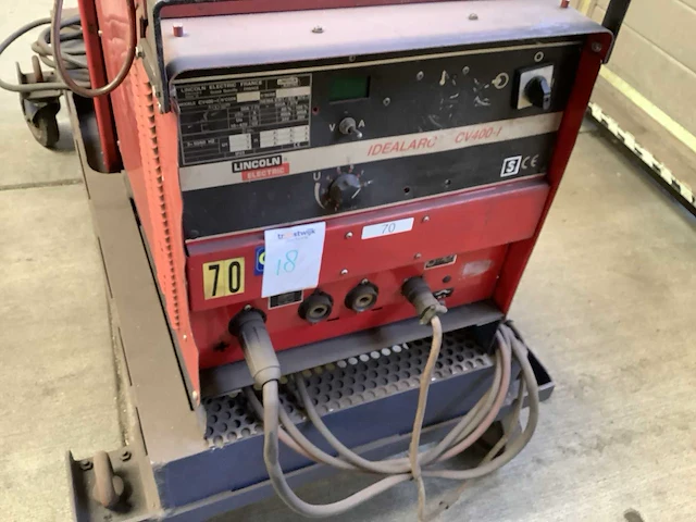 Lincoln electric cv400-l lasapparaat - afbeelding 4 van  7