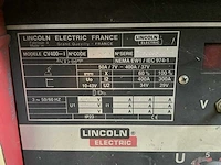 Lincoln electric cv400-l lasapparaat - afbeelding 6 van  6