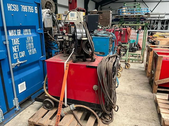 Lincoln electric dc 1000 mig lasapparaat - afbeelding 2 van  9