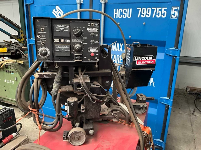 Lincoln electric dc 1000 mig lasapparaat - afbeelding 7 van  9