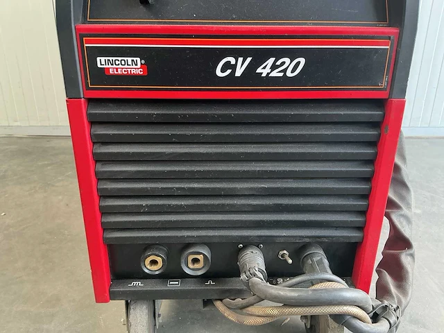 Lincoln electric idealarc cv 420 lasapparaat - afbeelding 10 van  10