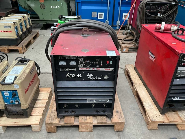 Lincoln electric idealarc dc1000 mig lasapparaat - afbeelding 1 van  6