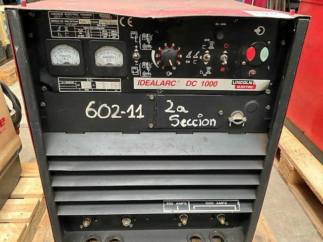 Lincoln electric idealarc dc1000 mig lasapparaat - afbeelding 5 van  6