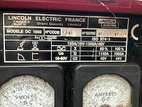 Lincoln electric idealarc dc1000 mig lasapparaat - afbeelding 6 van  6