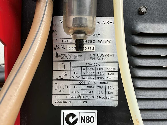 Lincoln electric invertec pc100 plasmasnijmachine - afbeelding 2 van  11