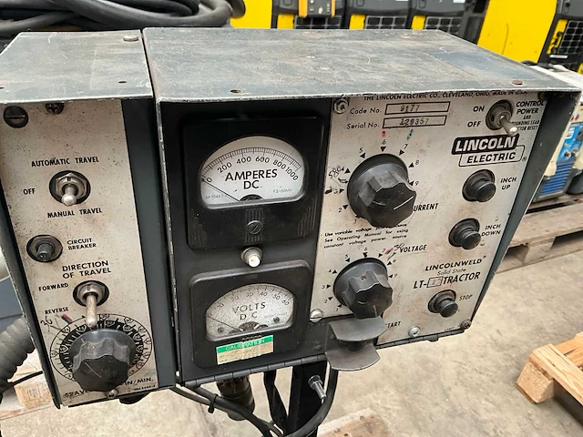 Lincoln electric lt7 tractor geautomatiseerde lastractor - afbeelding 4 van  10