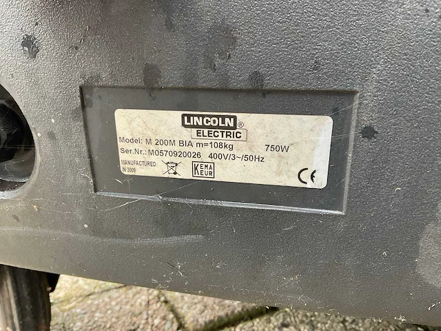 Lincoln electrik m200m bia lasdampafzuiginstallatie - afbeelding 8 van  8