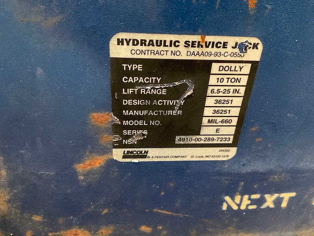 Lincoln garagekrik - afbeelding 6 van  6