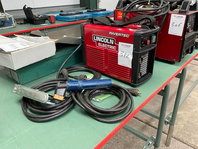 Lincoln invertec 165s elektrode lasapparaat - afbeelding 1 van  4