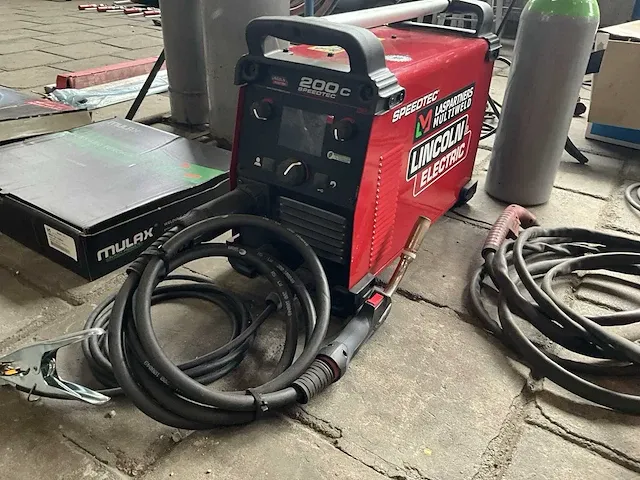 Lincoln speedtec 200 c lasapparaat - afbeelding 1 van  5