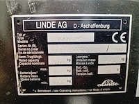 Linde - 2004 - e30 /600-02 - vorkheftruck - afbeelding 10 van  30
