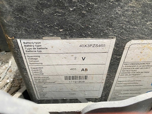 Linde - 2005 - p250 - industriële trekker - afbeelding 14 van  14