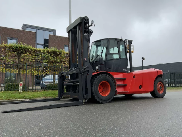 Linde - 2008 - h160/02 - vorkheftruck - afbeelding 1 van  36