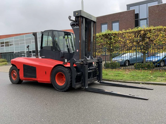 Linde - 2008 - h160/02 - vorkheftruck - afbeelding 35 van  36