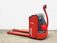 Linde - 2008 - t16 - elektrische palletwagen
