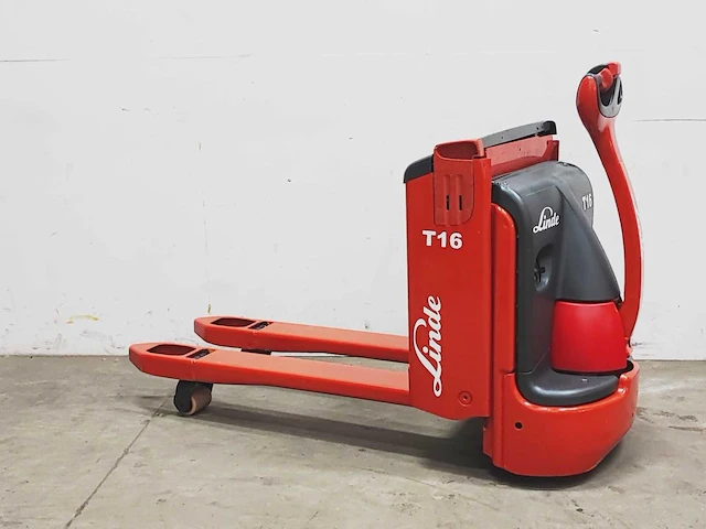 Linde - 2008 - t16 - elektrische palletwagen - afbeelding 2 van  8