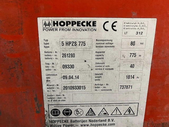 Linde - 2014 - e 25/600 hl - vorkheftruck - afbeelding 15 van  15