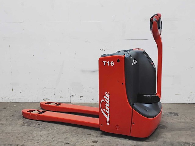 Linde - 2014 - t16 - elektrische palletwagen - afbeelding 1 van  8