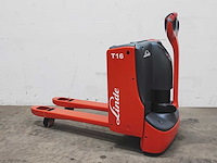 Linde - 2014 - t16 - elektrische palletwagen - afbeelding 2 van  8