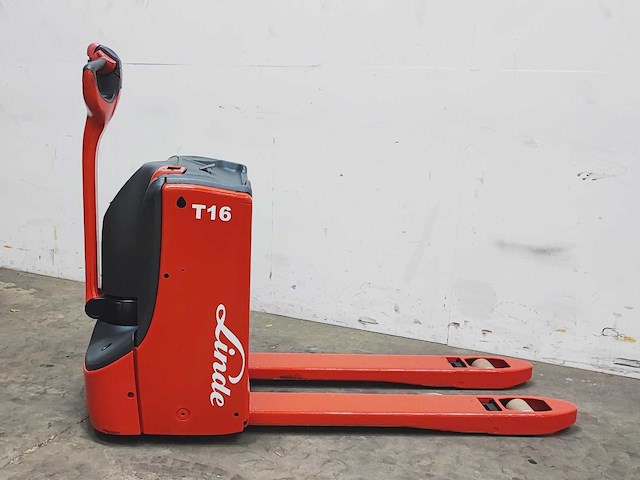Linde - 2014 - t16 - elektrische palletwagen - afbeelding 4 van  8