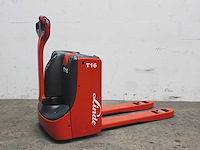 Linde - 2014 - t16 - elektrische palletwagen - afbeelding 5 van  8