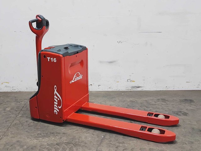 Linde - 2014 - t16 - elektrische palletwagen - afbeelding 6 van  8