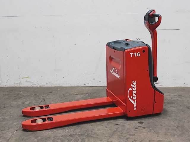 Linde - 2014 - t16 - elektrische palletwagen - afbeelding 8 van  8