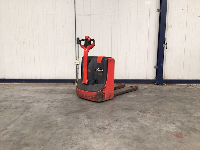 Linde - 2017 - t16 - elektrische palletwagen - afbeelding 1 van  9