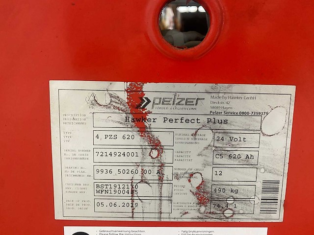 Linde - 2019 - v10-02 - orderpicker - afbeelding 10 van  11