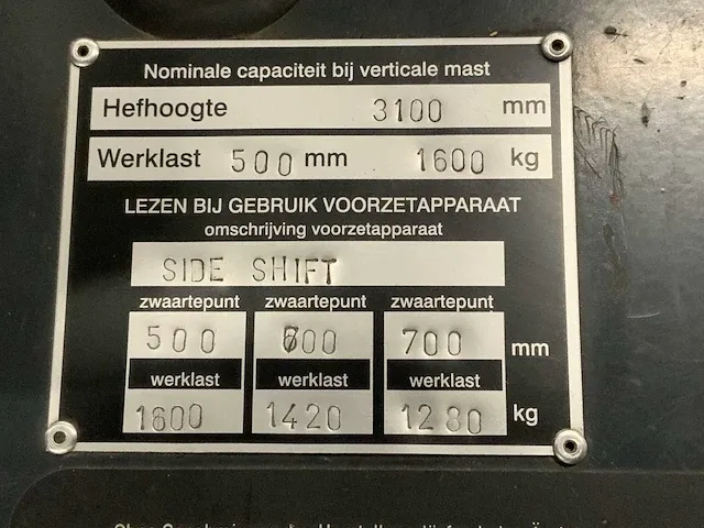 Linde - e16-02 - vorkheftruck - 2003 - afbeelding 11 van  12