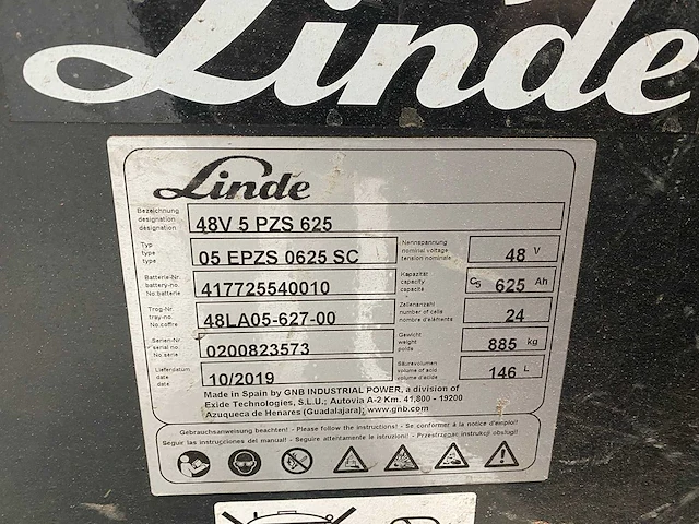 Linde - e16p-01 - forklift trucks - 2019 - afbeelding 7 van  15