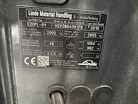 Linde - e20pl-01 - forklift trucks - 2010 - afbeelding 2 van  14