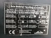 Linde - e30/600 - vorkheftruck - afbeelding 3 van  11