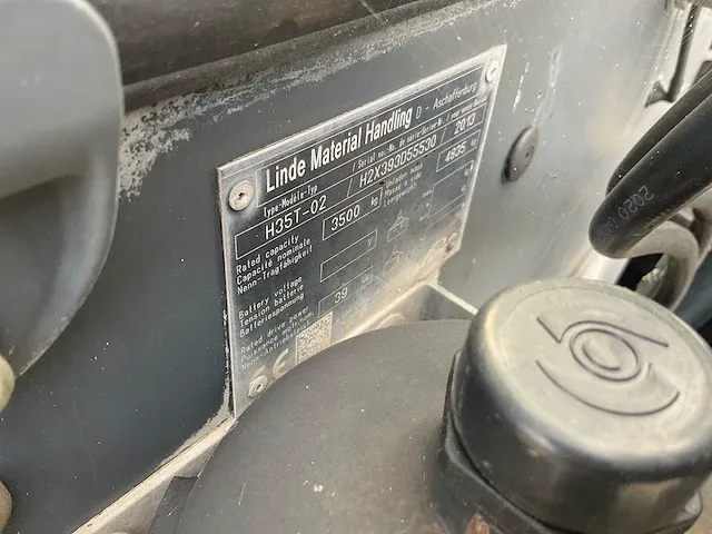 Linde - h 35 - vorkheftruck - afbeelding 9 van  17