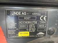 Linde - h30t - forklift trucks - 2004 - afbeelding 12 van  14