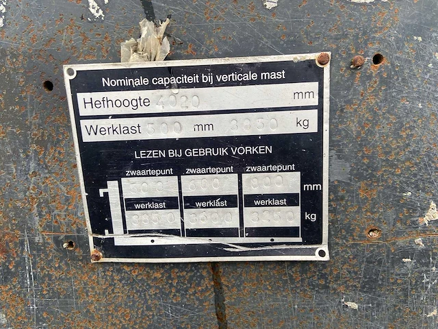 Linde - h40d - forklift trucks - 1996 - afbeelding 10 van  18