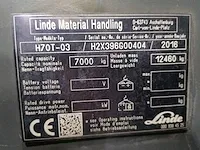 Linde - h70t-03 - vorkheftruck - afbeelding 2 van  10