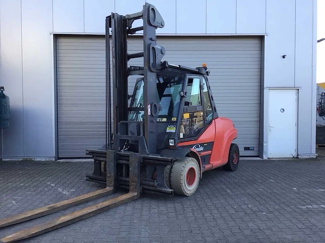 Linde - h80d/1100 - forklift trucks - 2011 - afbeelding 1 van  17