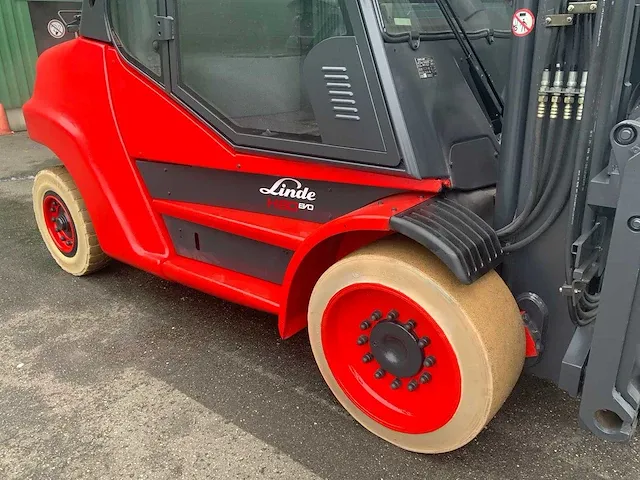 Linde - h80t-01/900 - vorkheftruck - afbeelding 6 van  14