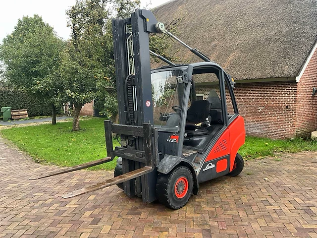 Linde - hd30 - 3 ton - diesel - vorkheftruck - afbeelding 3 van  19