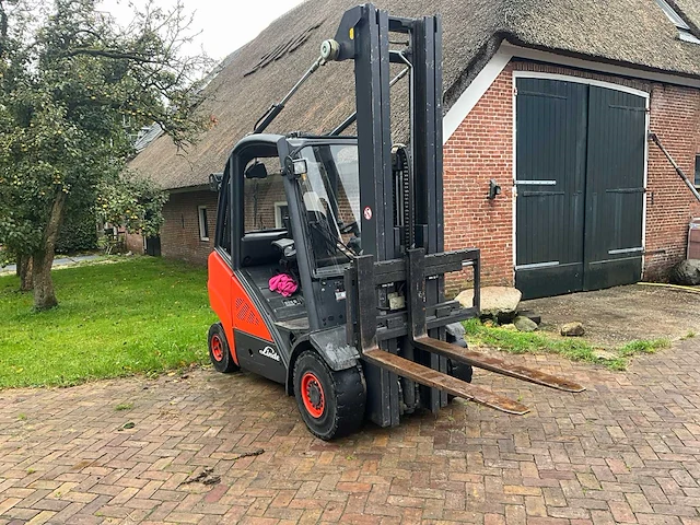 Linde - hd30 - 3 ton - diesel - vorkheftruck - afbeelding 12 van  19