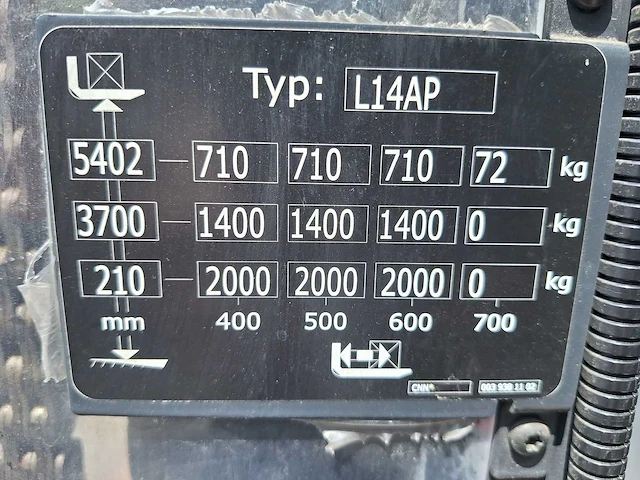 Linde - l14ap - stapelaar - afbeelding 3 van  12