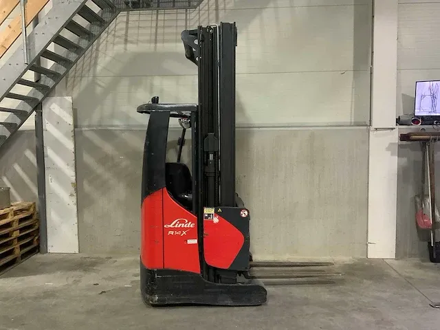 Linde - r14x - reach truck - afbeelding 8 van  15