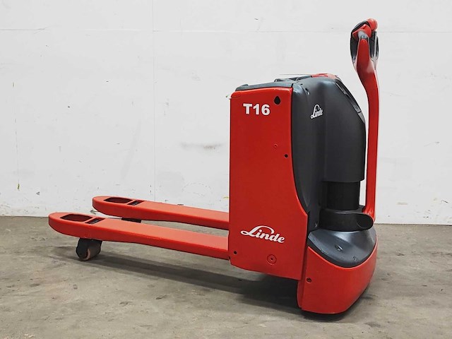 Linde - t16 - electric pallet truck - 2012 - afbeelding 2 van  9