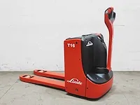 Linde - t16 - elektrische palletwagen - 2012